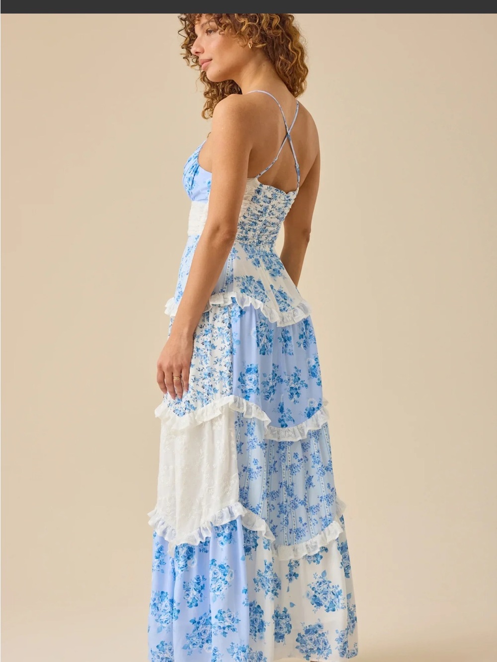NWT Adernlia Floral Maxi by Altar’d State size M - Picture 6 of 14